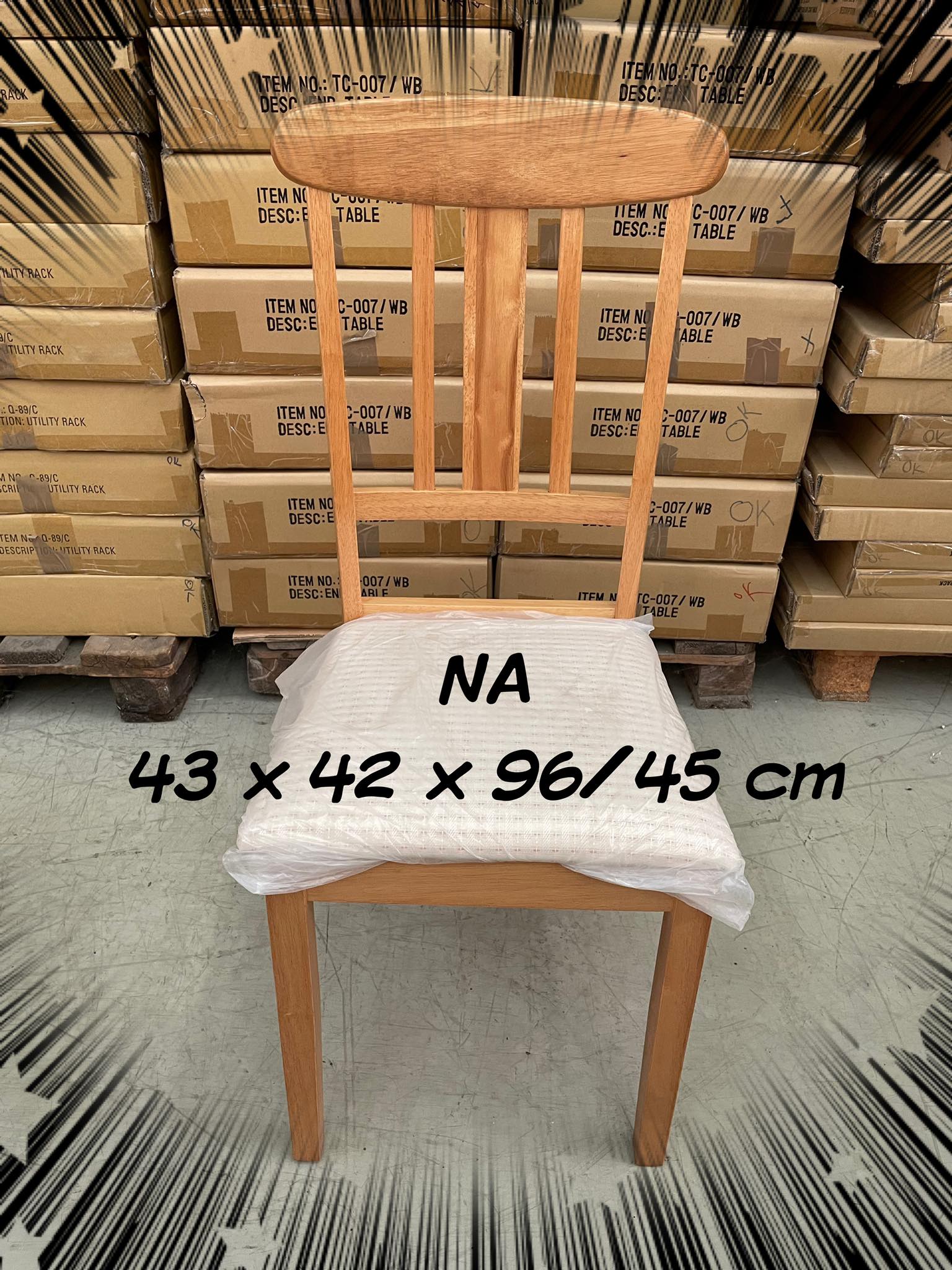Fa szék -2 natúr étkező szék